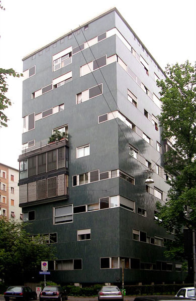 Luigi Caccia Dominioni > Edificios residenciales en Milan