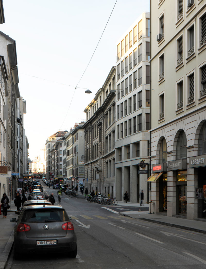 Sergison Bates > Urban housing and crèche, Geneva