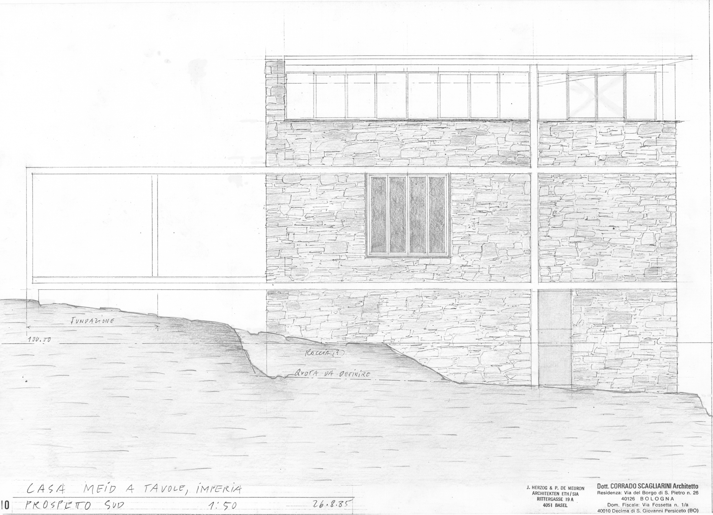 Herzog & de Meuron > Stone House | HIC