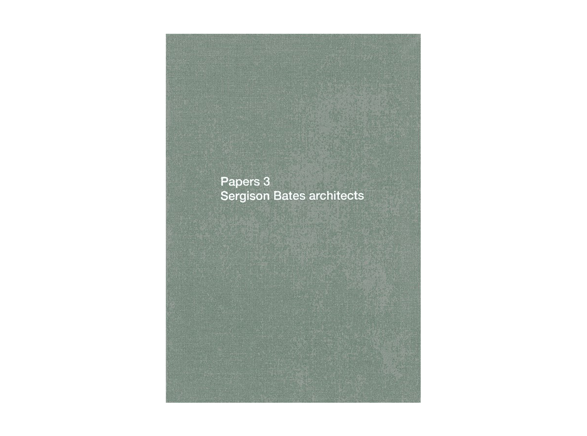 Sergison Bates Architects > Papers 3 | HIC