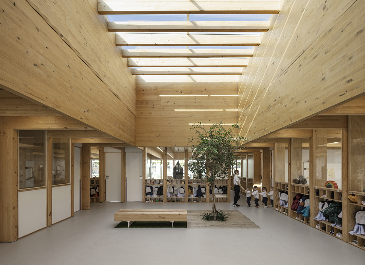 bxd arquitectura > Vendrell Kindergarten