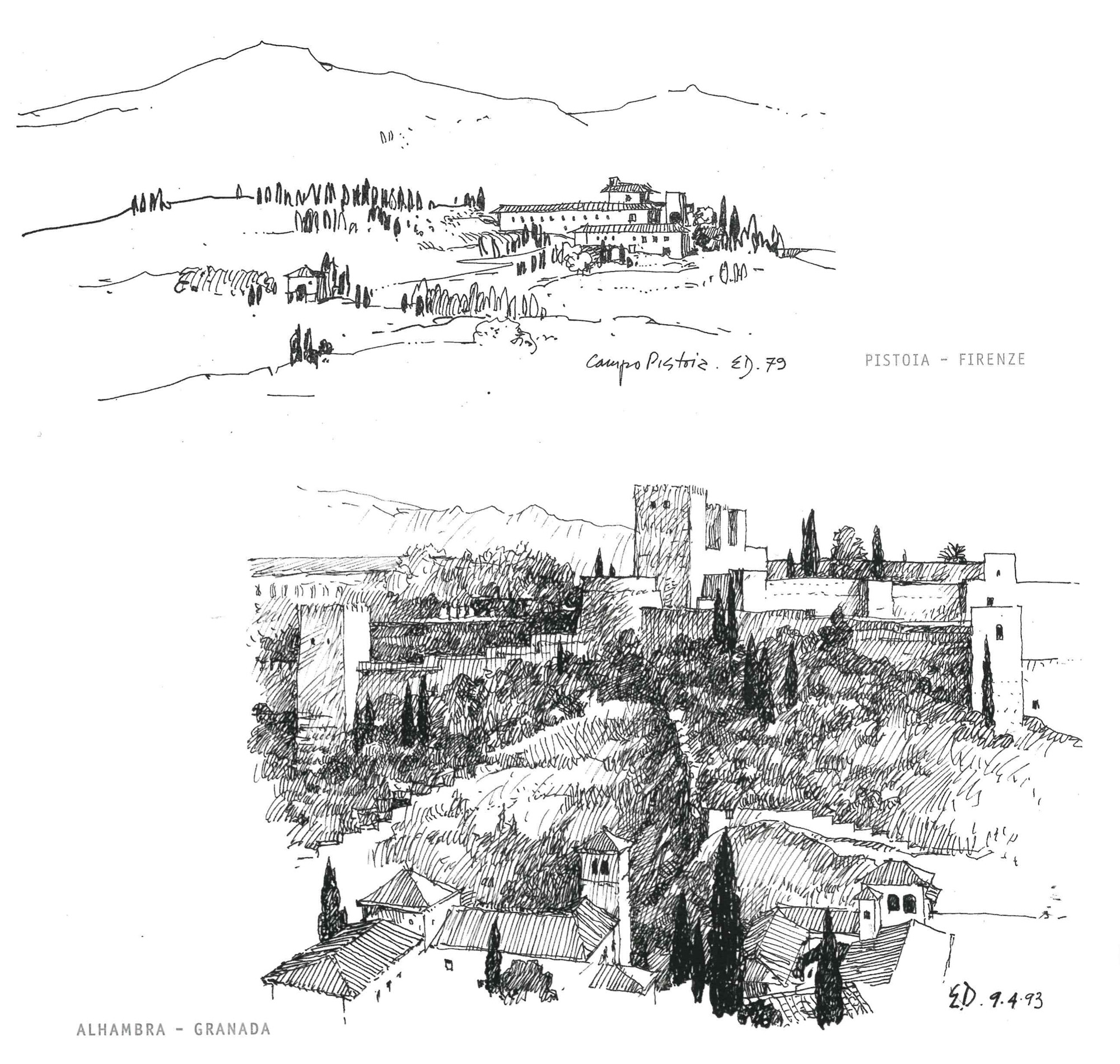 Emili Donato > Dibujos de viaje