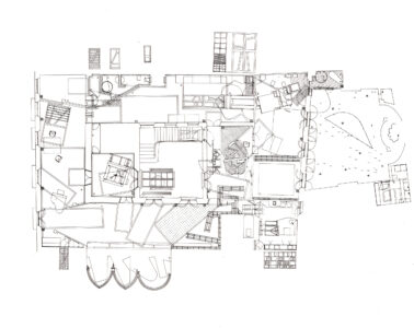 Enric Miralles + Benedetta Tagliabue > House in Barcelona