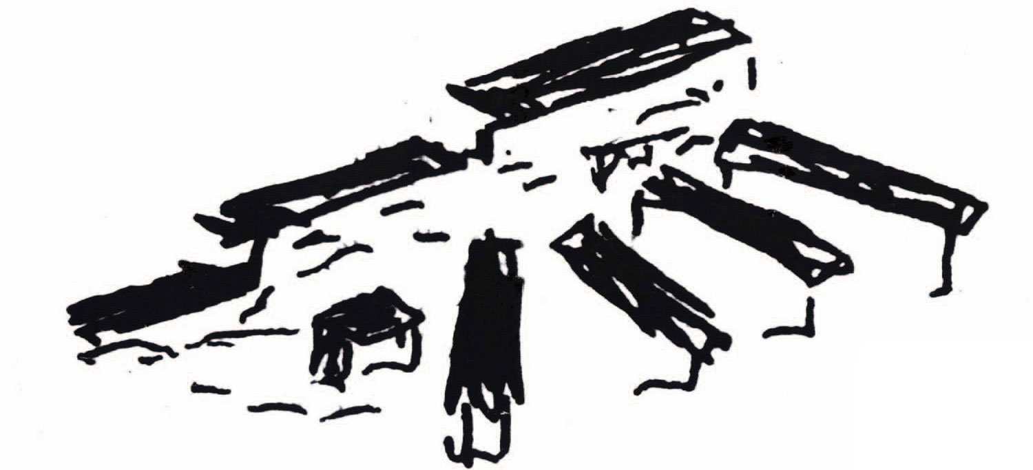 Esteve Bonell, Josep Ma Gil, Francesc Rius, Josep Lluis Canosa, Sílvia Barberà > Hospital de la Santa Creu i Sant Pau