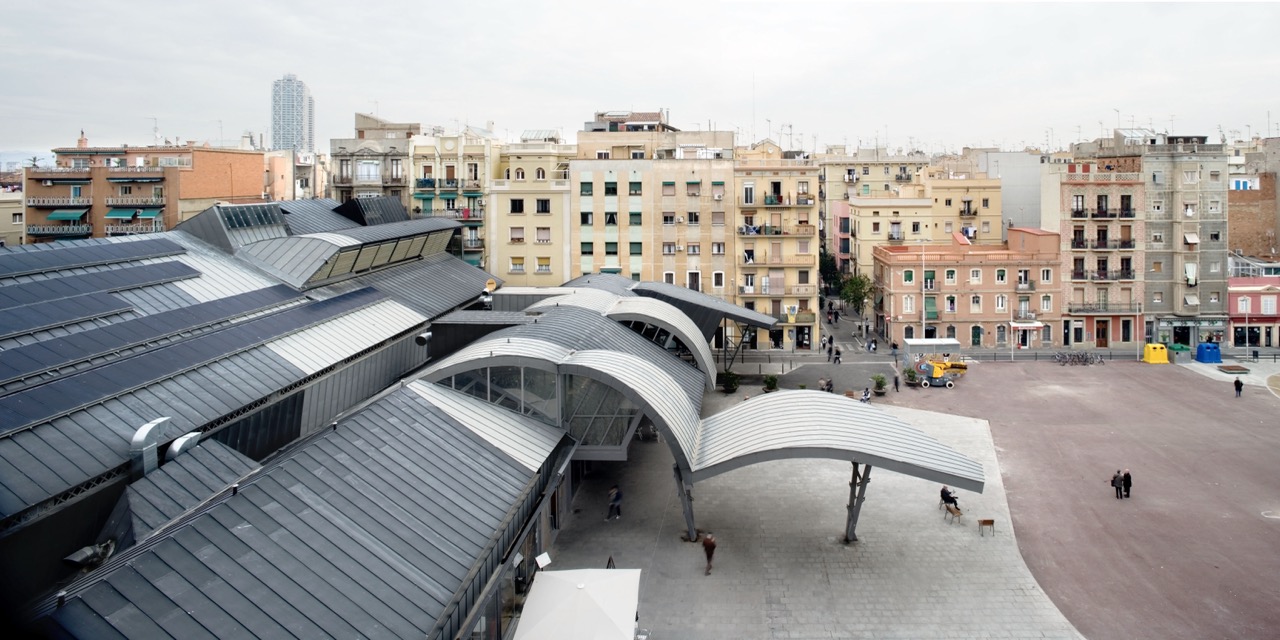 Josep Miàs > Barceloneta Market and Square